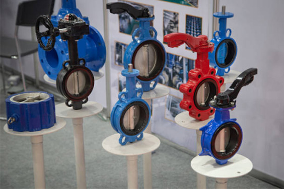 Wafer type butterfly valve