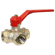 3 Way Ball Valve T port