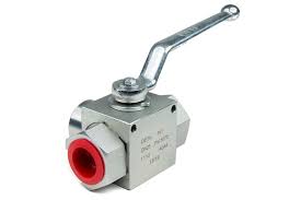 3 Way Hydraulic Ball Valve
